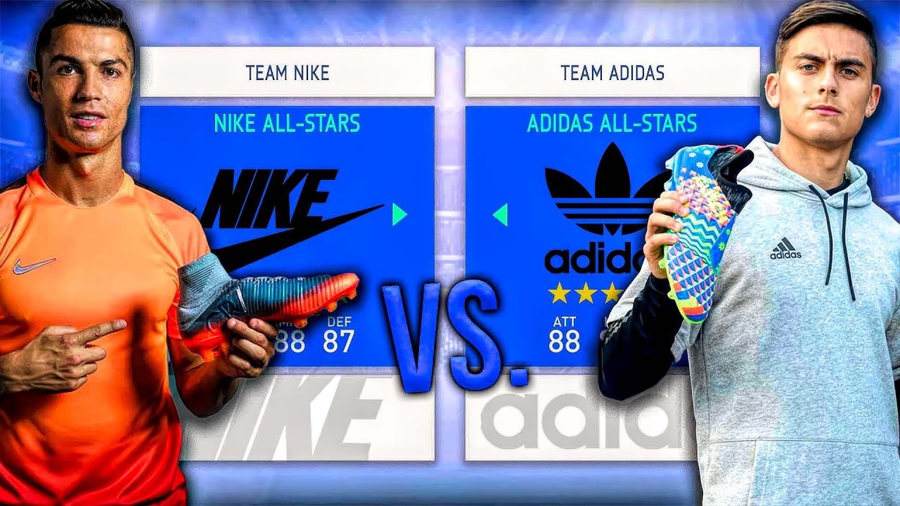 Hover huid Omgekeerde Nike ALL-STARS vs. Adidas ALL-STARS - FIFA 19 Career Mode - YouTube