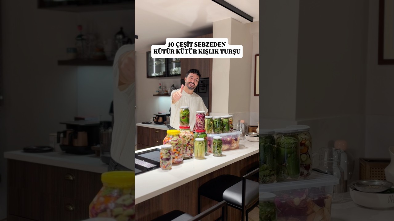 10 çeşit malzemeden kütür kütür kışlık turşu 🥒 #turşutarifi #kışlıkhazırlıkları #turşu  10 çeşit malzemeden kütür kütür kışlık turşu 🥒 #turşutarifi #kışlıkhazırlıkları #turşu 