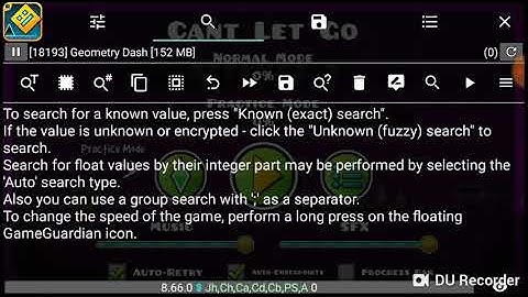 Geometry Dash fly hack