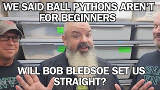 BOB BLEDSOE visits Envy Reptiles! Will he scold us for our strong take on Ball Pythons?