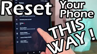 Reset your Phone this way