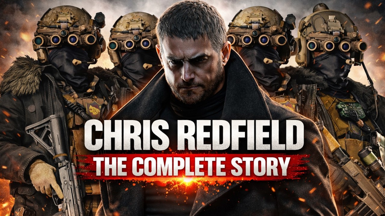 Chris Redfield Full STORY Explained Hound Wolf Squad and the complete ...