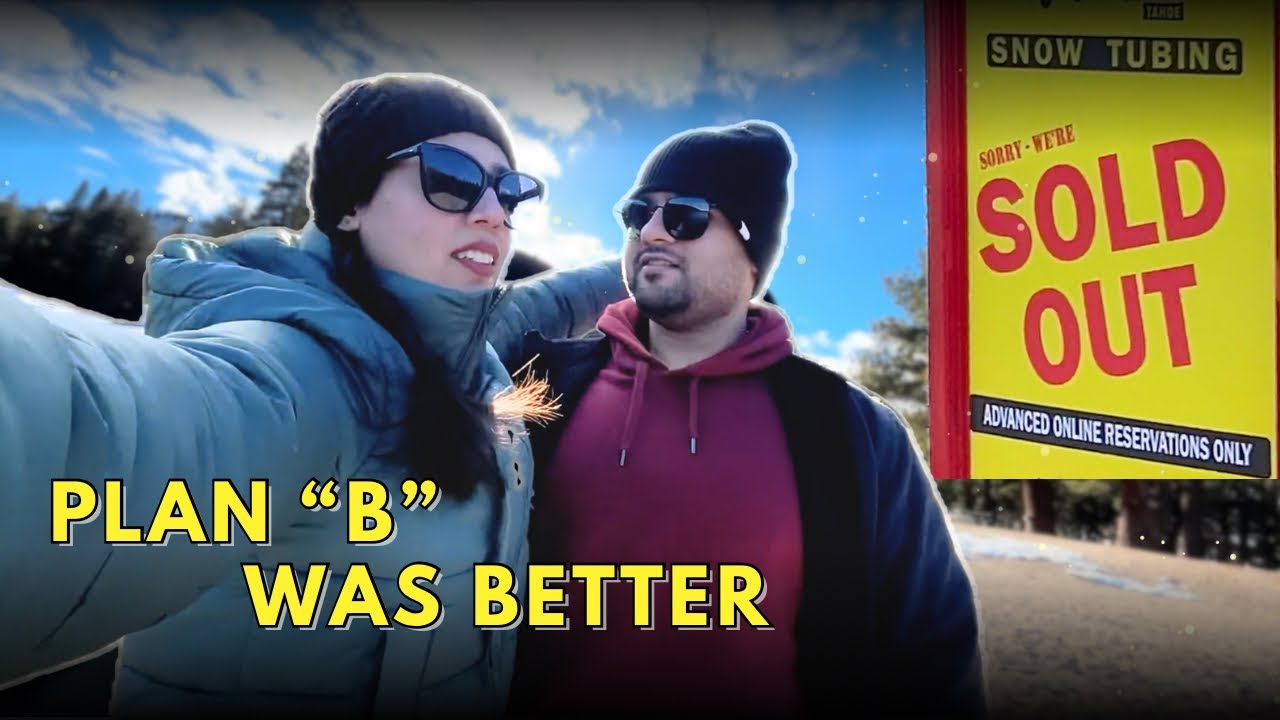 We tried everything, but Lake Donner had other plans ❄️ 🚫 | The UdaAn Diaries