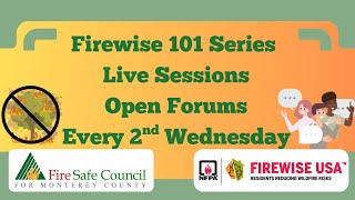 Firewise 101: Risk Assessments - Fire Safe Council For Monterey County