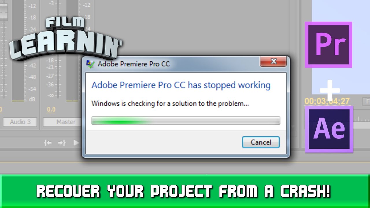 adobe premiere pro cc 2017 quit unexpectedly mac