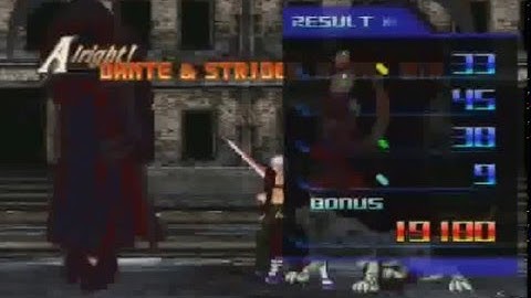 Mugen side effects 3:  Dante with Ouroboros (Strider Hiryu assist)