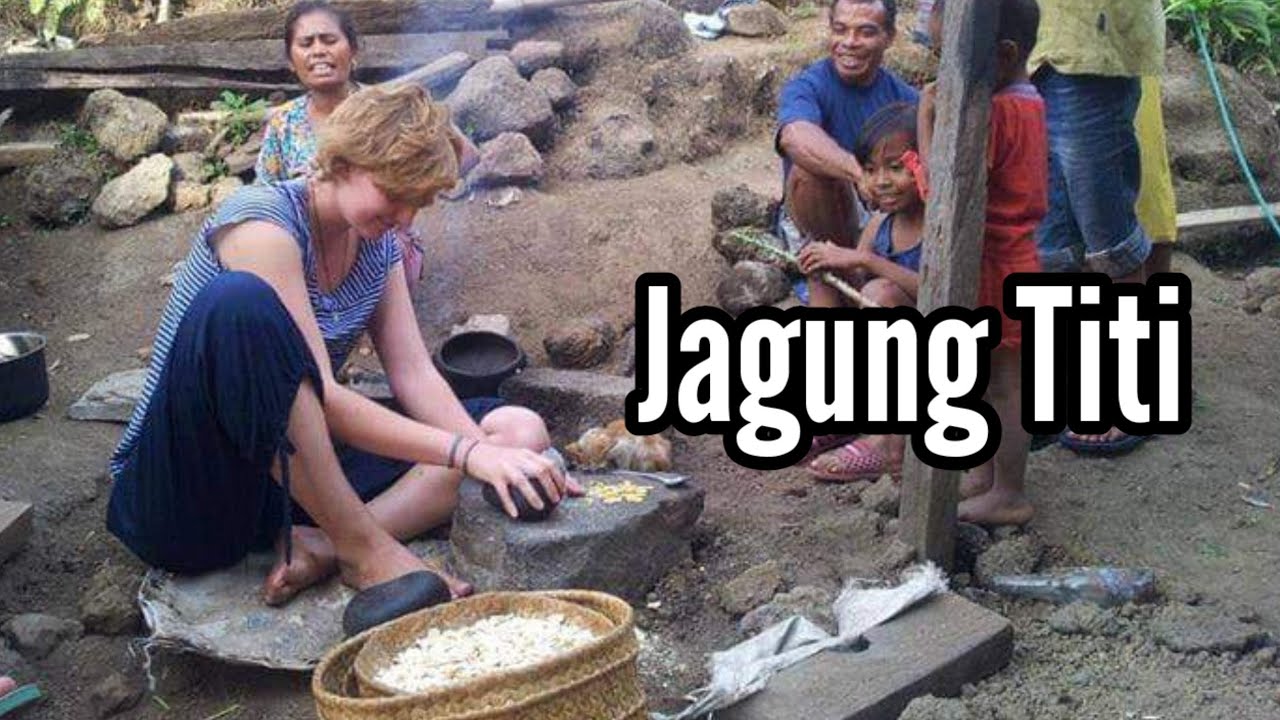 Jagung Titi//Makanan khas Flores 