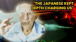 Combat Submarine WW2 Vet Recalls Japanese Explosions & Engaging Enemy Ships During Pacific Patrols!