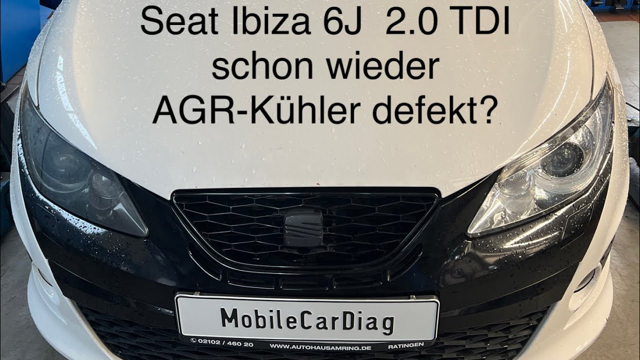 Seat 2.0 TDI schon wieder AgrKühler defekt? YouTube