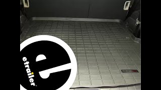 etrailer | Test Fit: WeatherTech Cargo Liner on a 2010 Mazda CX-9