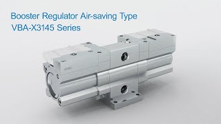 SMC's Low Air Consumption Booster Regulator VBA Series