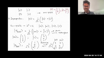 Introduction to tensor networks by Raghav Govind Jha: Lecture 1