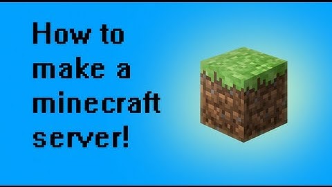 How to port forward a [1.5.1] minecraft server! (simple)