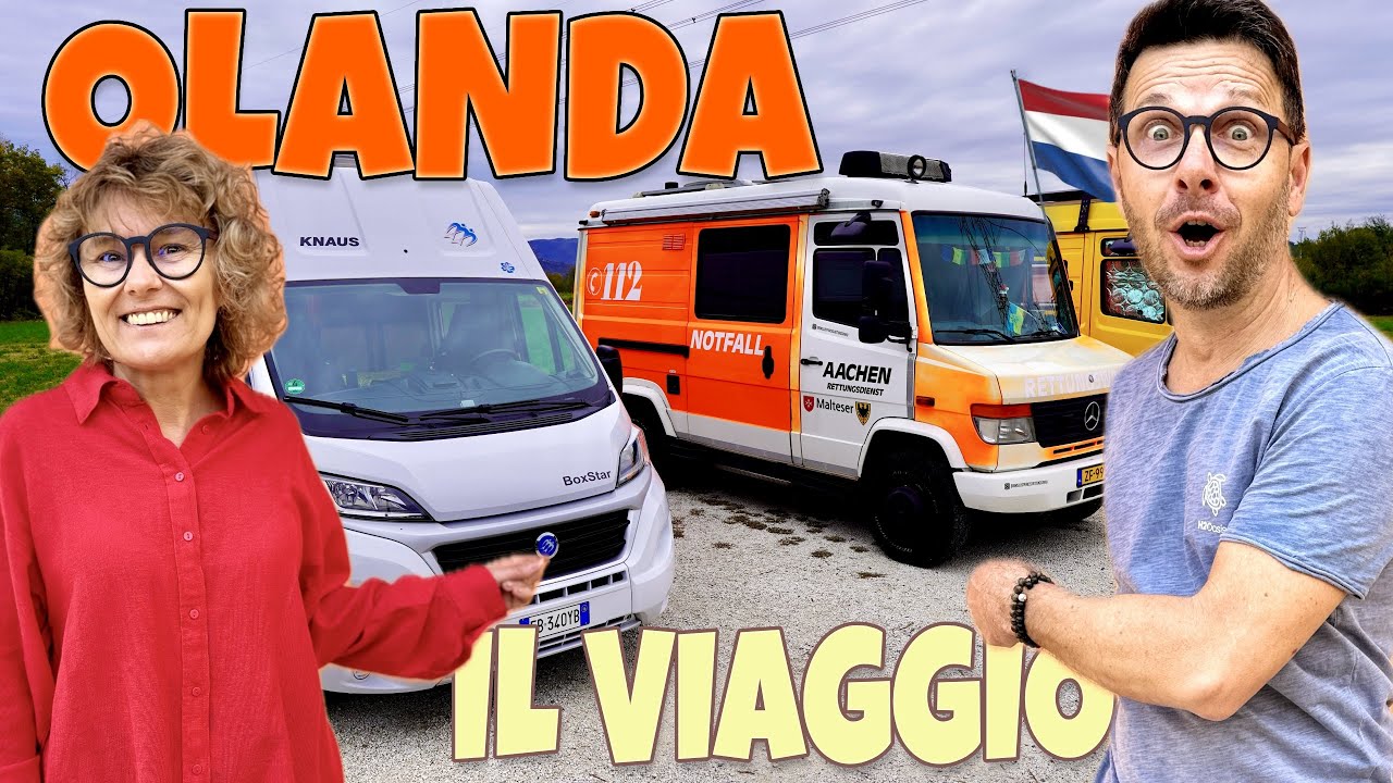 Viaggio in Camper in OLANDA 🚐 il nostro ITINERARIO COMPLETO