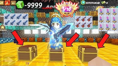 How to win VIP ITEMS!!! (Lucky Chest Game Part 2) SkyKING in Skyblock BlockmanGo