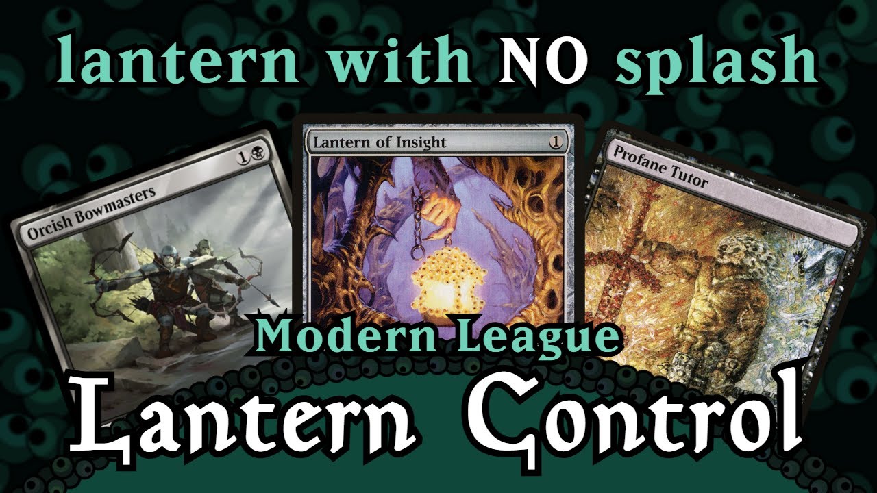 Reject Splash Colors, Embrace Mono Black! | Lantern Control: MTGO League #54: Modern
