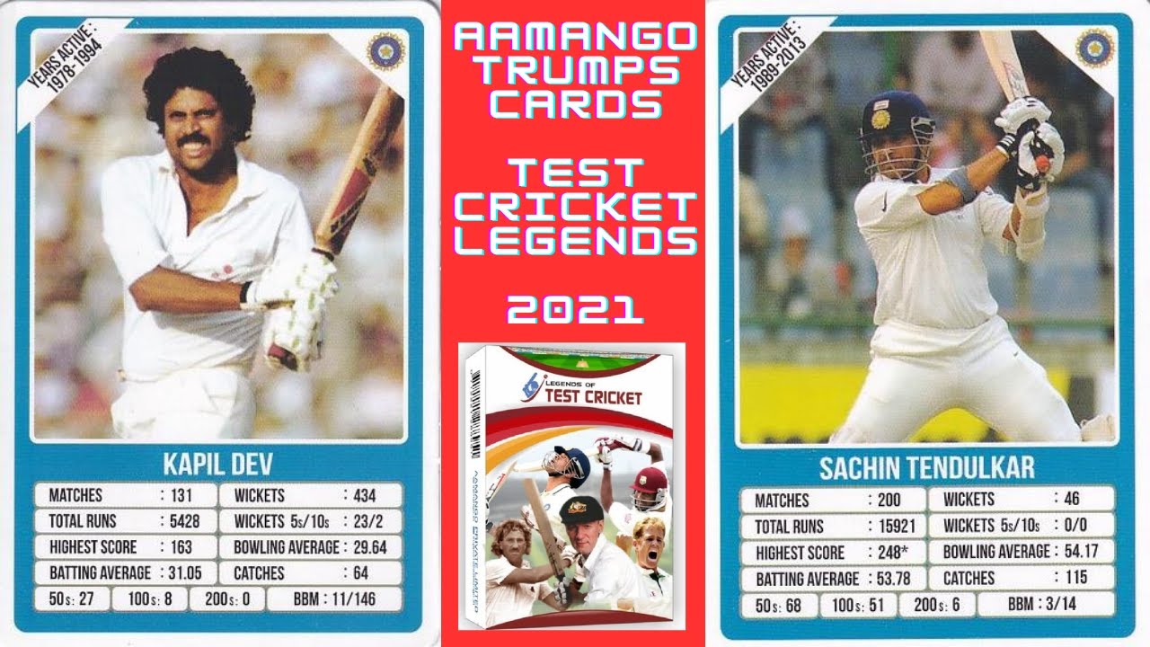 🏆Cricket Cards🏏Test Players Aamango Cricket 🏏 🏏 Cards