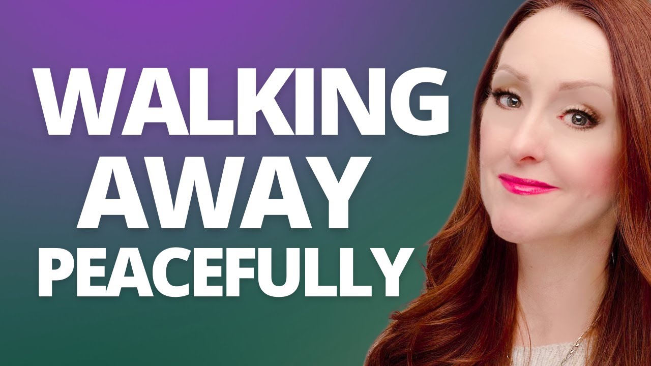 Walking Away From a Narcissist Peacefully
