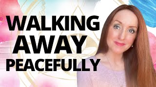 Walking Away From A Narcissist Peacefully