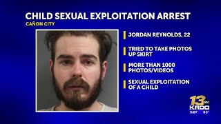Man accused of taking photos up skirt of woman; Investigation unveils child sex abuse material