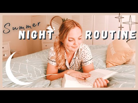 My Summer Night Routine 2021 | Realistic + Productive + Relaxing ✨