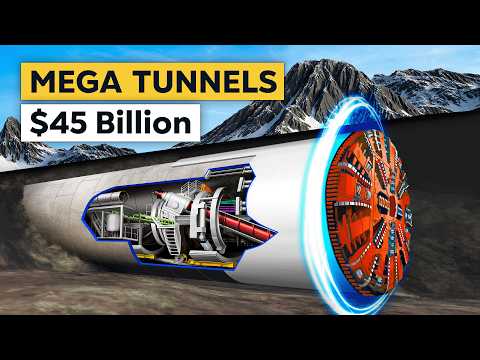 Europe's $45BN Mega Tunnels through the Alps