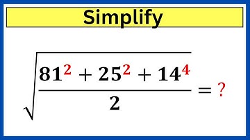 China | A Nice Square Root Algebra Problem | Math Olympiad
