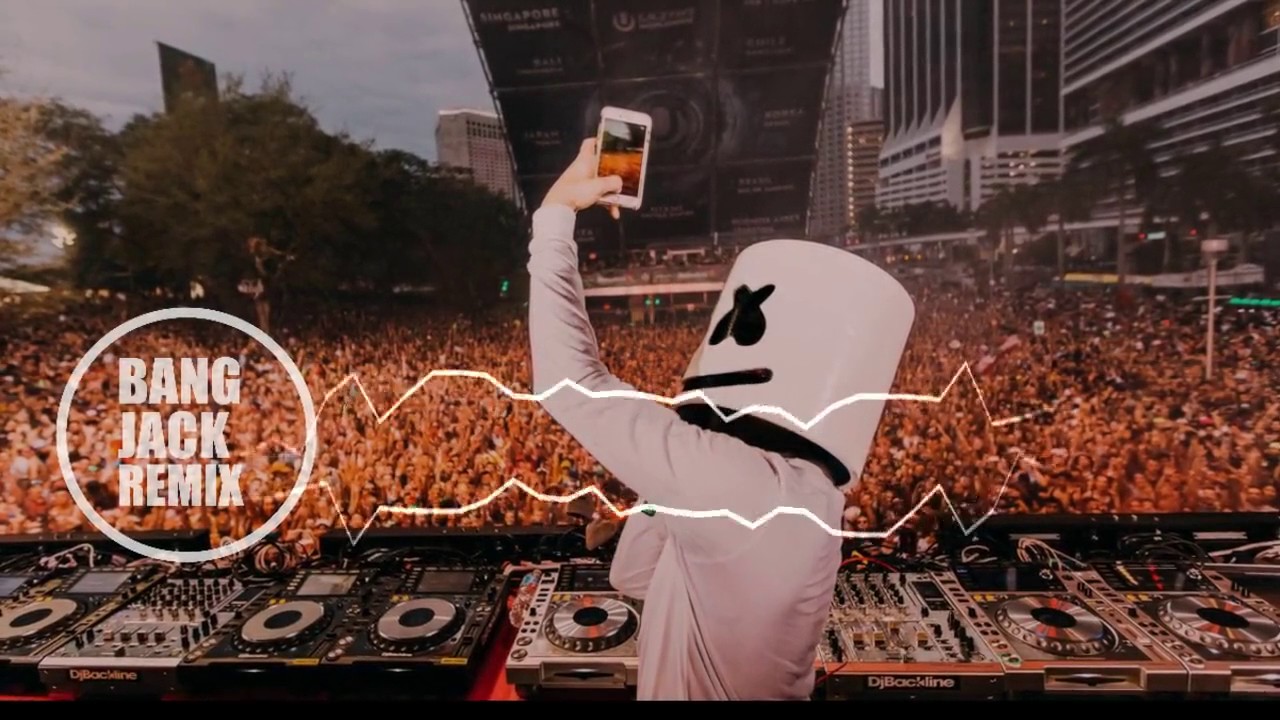 DJ MARSHMALLOW - ALONE - BIKIN GOYANG MUSIK DAN BASS NYA MANTAP BRO BANG JACK