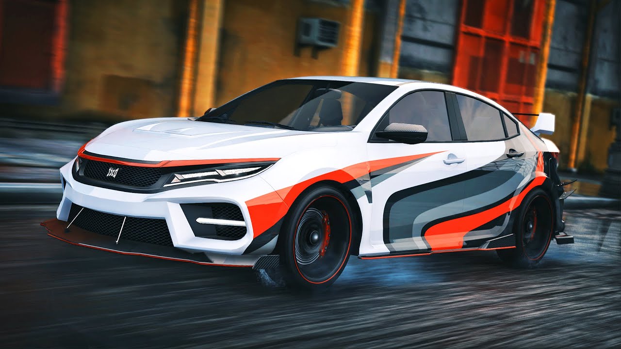 Honda civic type r для гта 5 фото 100