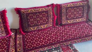 Afghan mattress toshak cover set