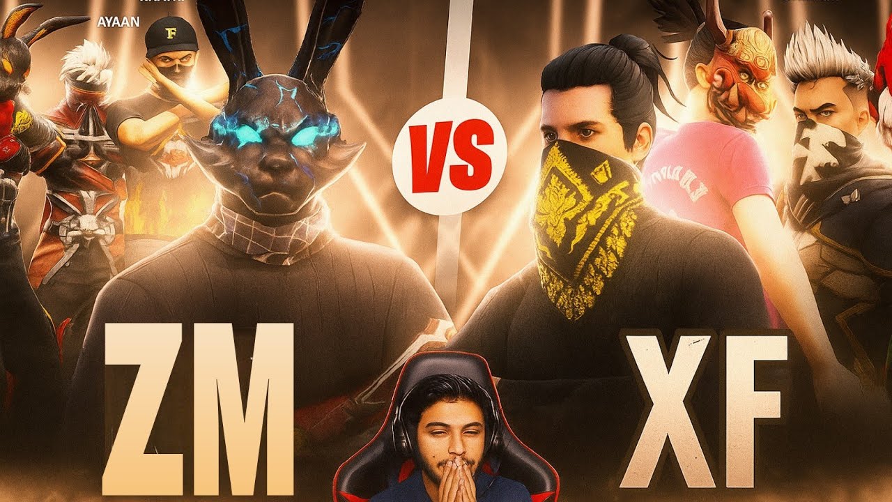ZM VILLAIN VS XF REHAN🤯🇮🇳 NONSTOP GAMING LIVE 🔴 FREE FIRE MAX