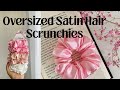 DIY Scrunchie from a hair tie | How to make scrunchies at home #scrunchies #scrunchiestutorial #diy