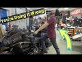 How To Centerstand Your Motorcycle