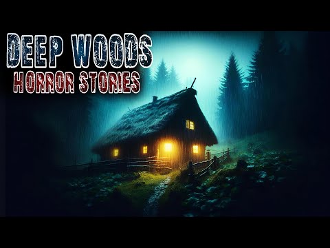 2 Hours Camping Hiking Deep wood horror Stories| cabin And park ranger Stories| Black Screen | P.123