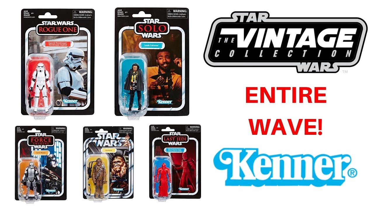 Star Wars Vintage Collection Entire Wave 5 Unboxing - YouTube