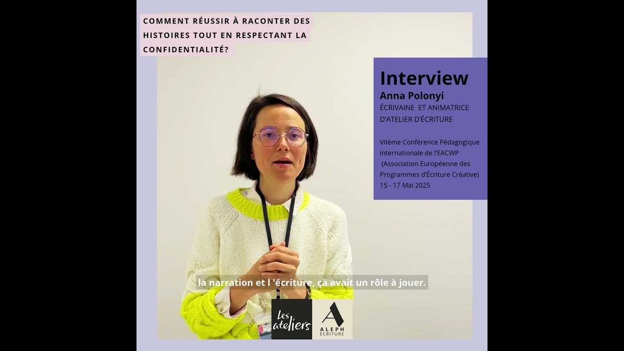 Anna Polonyi   récit de vie EACWP 1