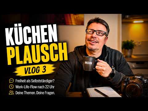 Kitchen Chat: Freedom as a freelancer? The truth... VLOG #3