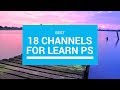 18 best youtube channels to learn photoshop