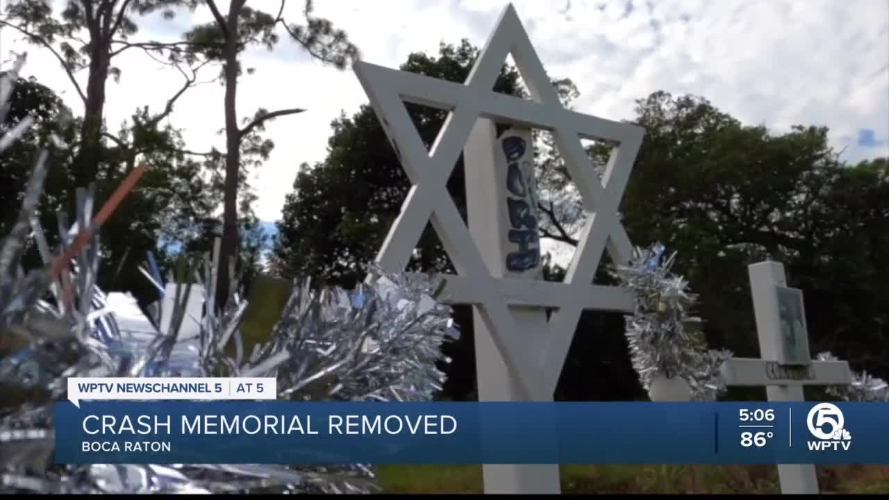 Memorial honoring 5 teens killed in 1996 crash removed 'in error' by ...