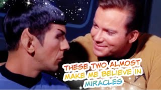 TOS Spirk clips that make me giggle and kick my feet at 1AM...gay
Hey yall! So, I really didnt expect ANYONE to watch my last Star Trek video LOL I was kinda just ranting about my current hyperfixation... but, since it appears some people like it/think my editing is sorta amusing, I decided to make a part 2!!
This one is shorter but heavier on the edits, and includes scenes from the episodes of TOS Star Trek that Ive been watching recently (Ill probably make a part 3 once I finish all the episodes)
But yeah :) in this house we ship Kirk and Spock (and Bones, hes like a side chick lol sorry) AND we also respect and understand why some folks dont ship them! Because lets be real, Spirk isnt cannon and they do have an absolutely lovely brotherhood/friendship. This is all in good fun!!
That being said! Any rude or negative comments (especially comments about the LGBT+ community will be DELETED) I have no room in my heart for hatred, only SPIRK LOL
Alright, thanks again for the love everyone! See you next time with god knows what HAHAHA
-Lexi
Music used in this video: Dont Go Insane by DPR IAN, Turning Page by Sleeping At Last... I also sampled this hilarious video of the TOS intro but played with a kazoo ;) https://www.youtube.com/watch?v=qzsIapHfh70 TOS Spirk clips that make me giggle and kick my feet at 1AM...gay