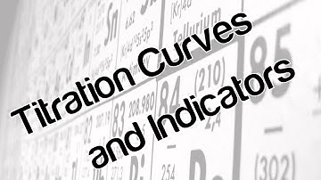 Titration curves and indicators