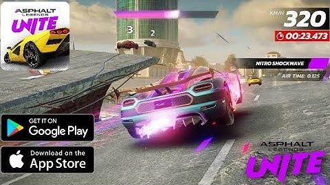 Asphalt Legends Unite Global Launch Gameplay Walkthrough (Android, iOS) - Part 1