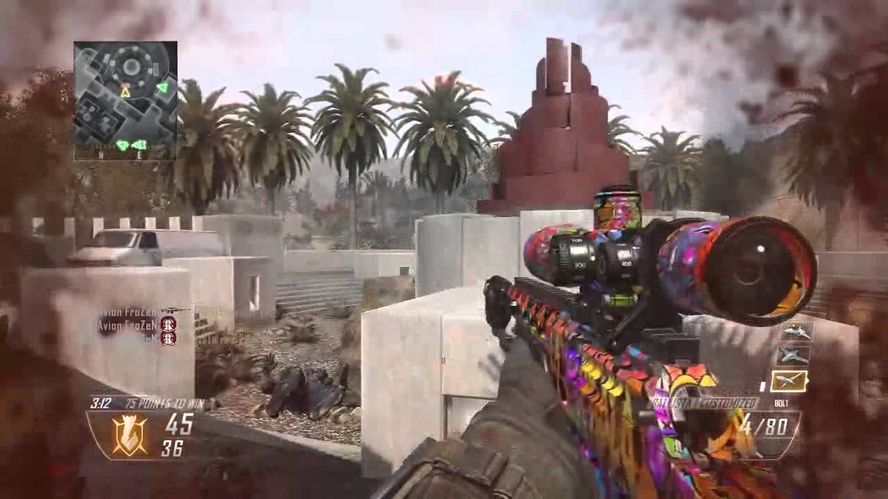Black ops 2 Sniper feeds