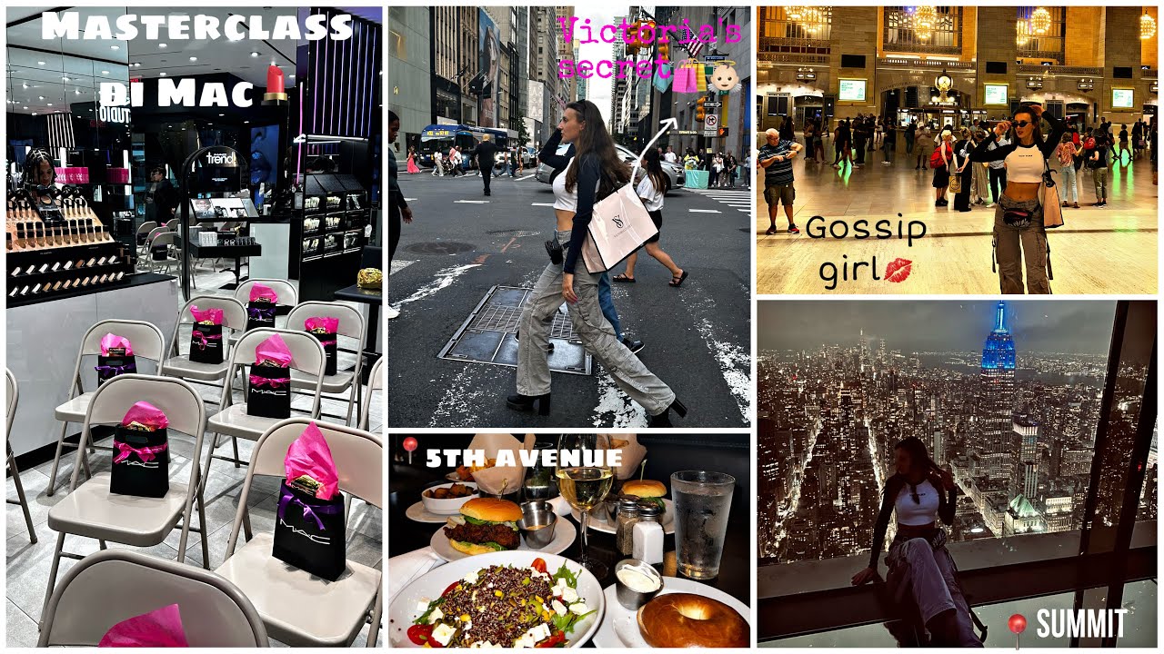 MASTERCLASS con MAC💄SHOPPING da VICTORIA’s SECRET🛍️& SUMMIT✨ //Vlog NY EP. 5