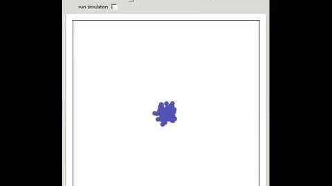 Random Walk and Diffusion of Many Independent Particles: An Agent-Based Simulation