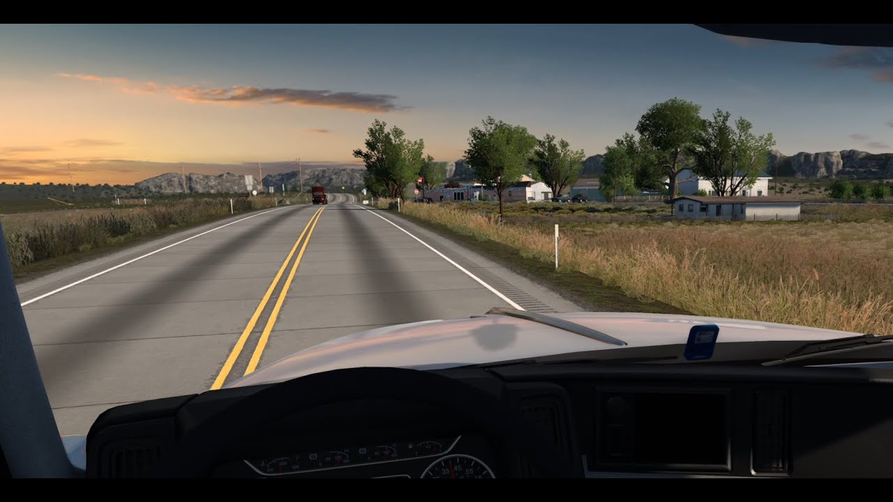 미국트럭시뮬레이터 야드트럭배달 번스에서 온타리오(ATS Yard truck delivery Burns to Ontario)