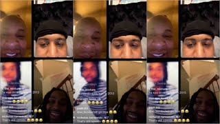 THF BayZoo Almost Shows Memo600 Chain Snatching!! Video On Live OTF Doodie Lo Chief WUK Twin Laugh￼s