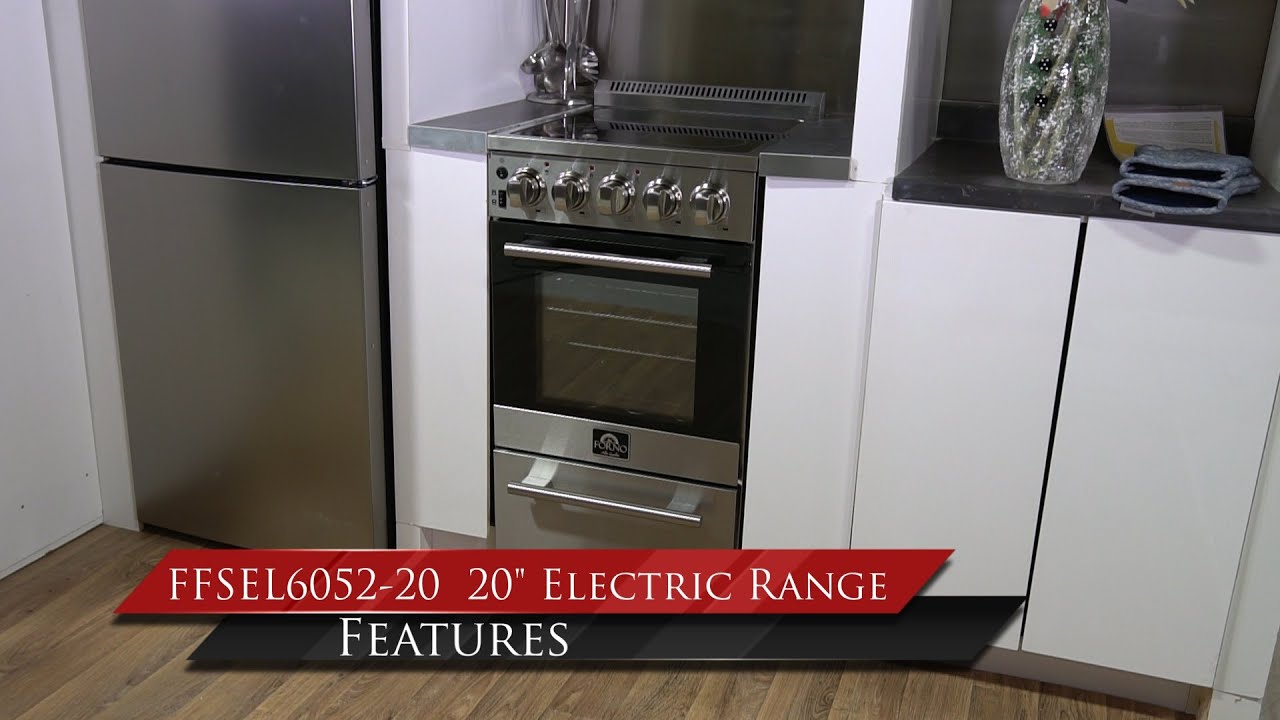 Forno FFSEL605220 20 "Electric Range YouTube