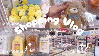 shopping vlog: ๋࣭ ⭑⚝ ll kawaii finds, pc holders, stationary & desk organizers + more ♡