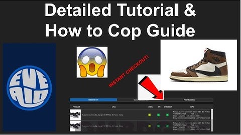 The Most Detailed EVE AIO Tutorial & How to Cop Guide